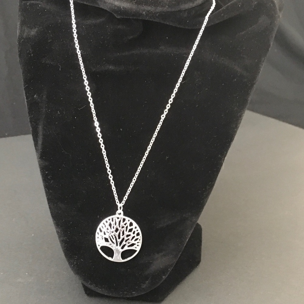 Sterling silver tree of life necklace