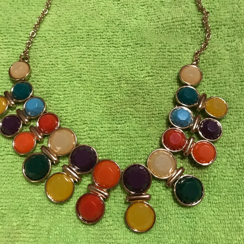 Beautiful colorful necklace