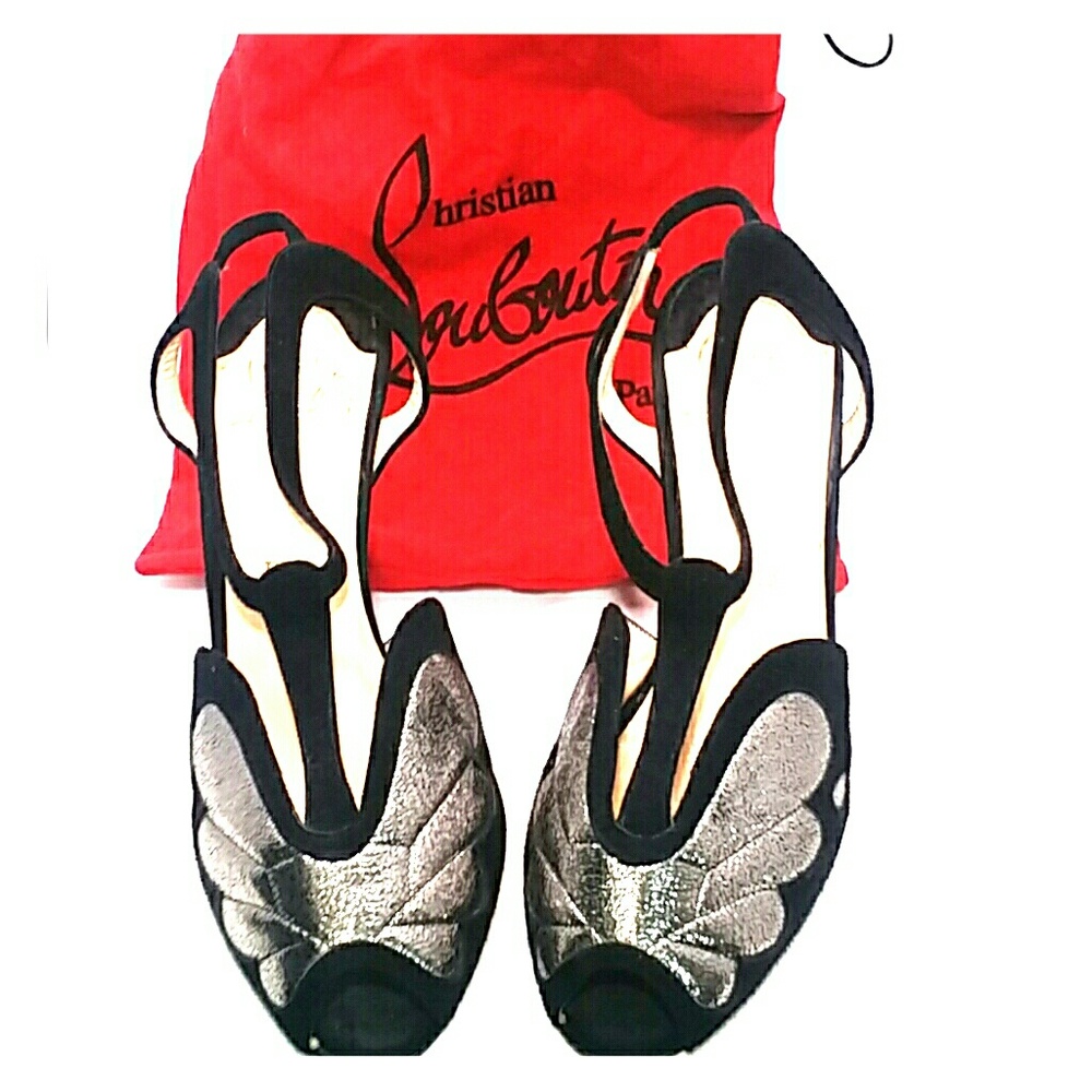 (100% Authentic) Christian Louboutin Wing Heels!