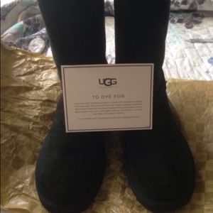 Size8 Classic tall BLACK Uggs BONUS CARE KIT