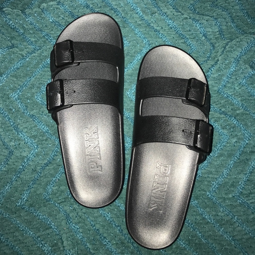 PINK slide sandals
