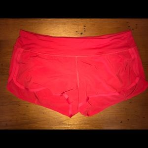 Lululemon race pace Shorts size 10