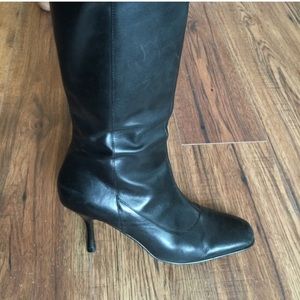 Aerosoles zip heeled boot