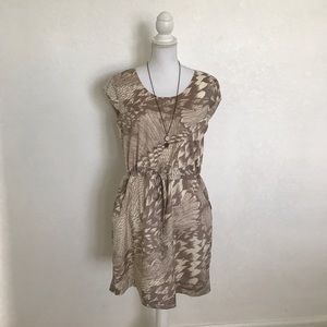 Banana Republic drawstring pocket dress