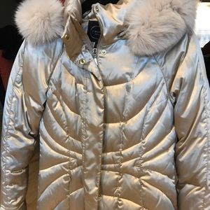 1 Madison Champagne Satin jacket