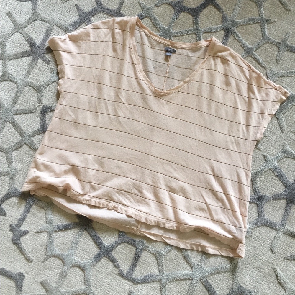 Flowy aerie cropped tee