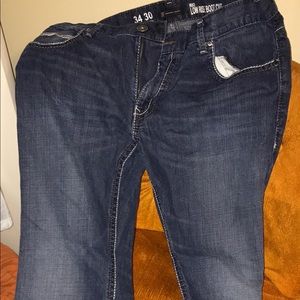 Inc Rio Low Rise Boot Cut Men's Jeans 34W 30L