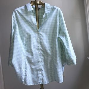 Wrinkle Free Eddie Bauer 3/4 Sleeve