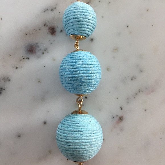"Libby" Earrings || Light Blue Bon Bon - Picture 5 of 8