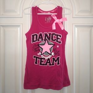 Justice dance team tank