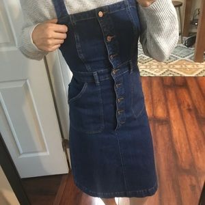 J crew Apron denim dress