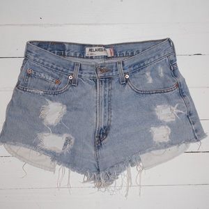 Vintage High Waisted Levi's shorts