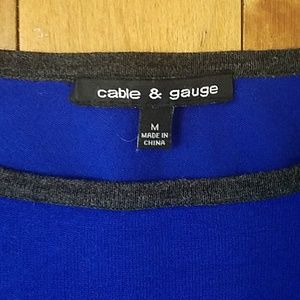 Cable & Gauge Sweaters - Cable & Gauge Striped Colorblock Sweater Cable & Gauge Sweaters - Cable & Gauge Striped Colorblock Sweater