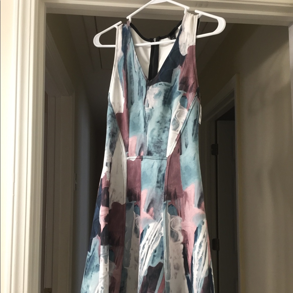 Mossimo Watercolor A-Line Dress