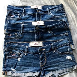 Hollister Shorts (3 Pairs)