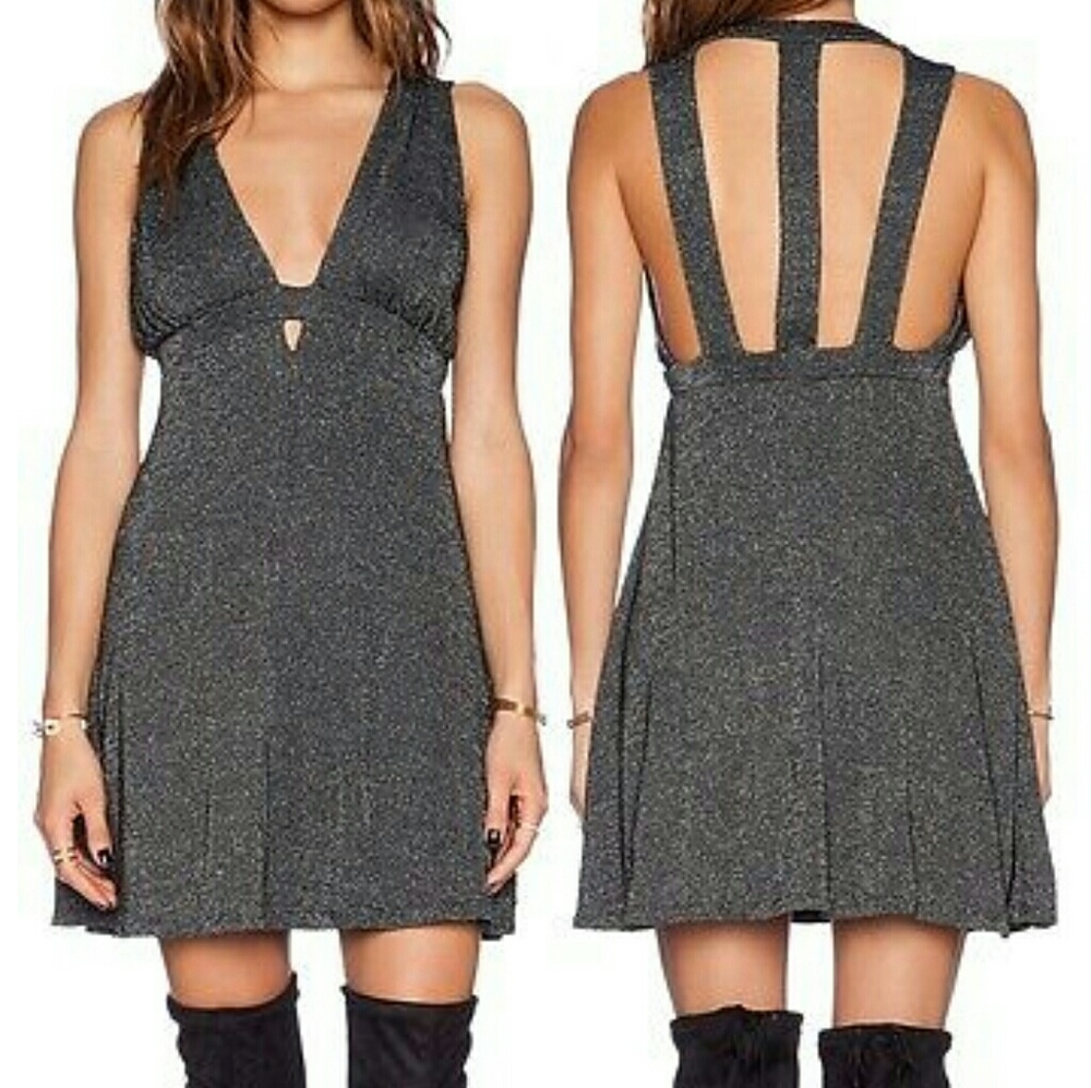 Free people Dance of the Night Cutout Dress