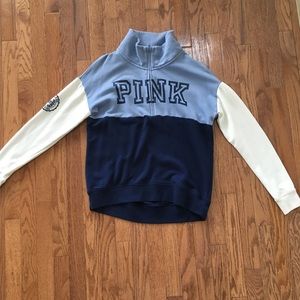 ❄️VICTORIAS SECRET PINK QUARTER ZIP❄️