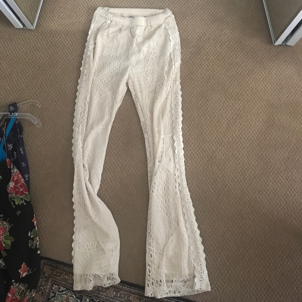 Francesca's flare lace pants