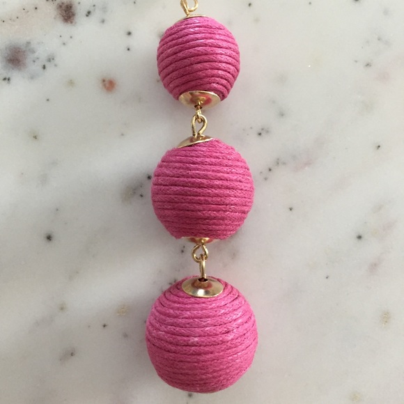 "Libby" Earrings || Hot Pink Bon Bon - Picture 5 of 8