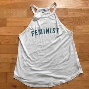 Daydreamer Feminist Tank NWT