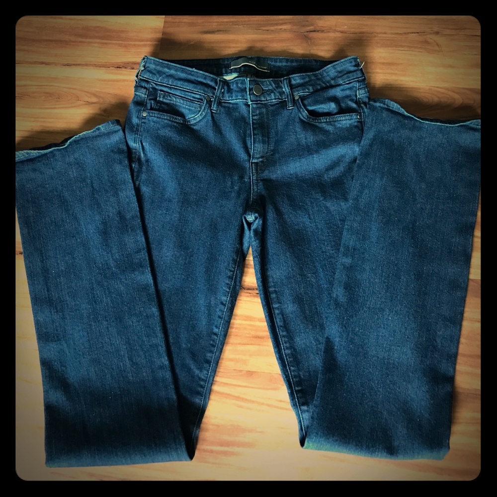 Rich & Skinny dark indigo straight leg Sz 28