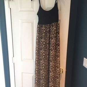 Cheetah print maxi