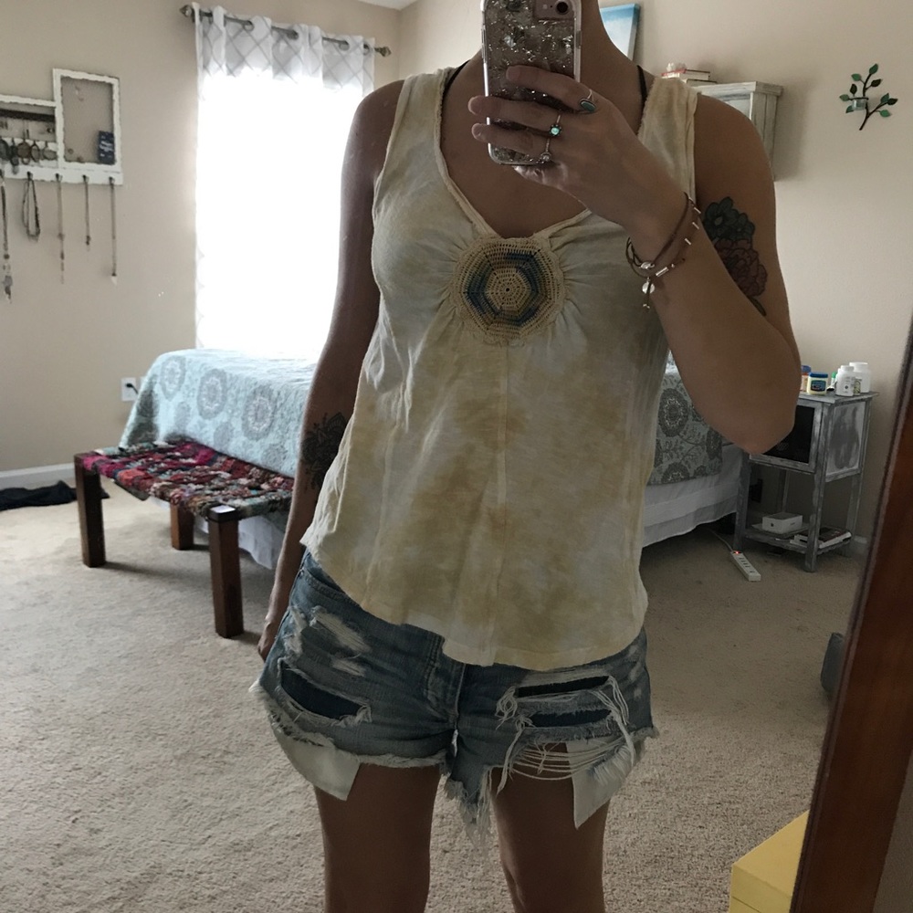 Free people tie dye tank