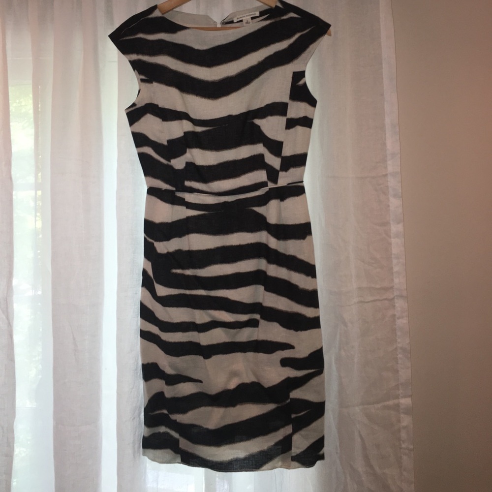 Linen-blend BANANA Republic dress