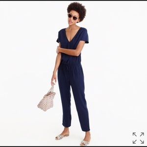 Relaxed j crew jumpsuit