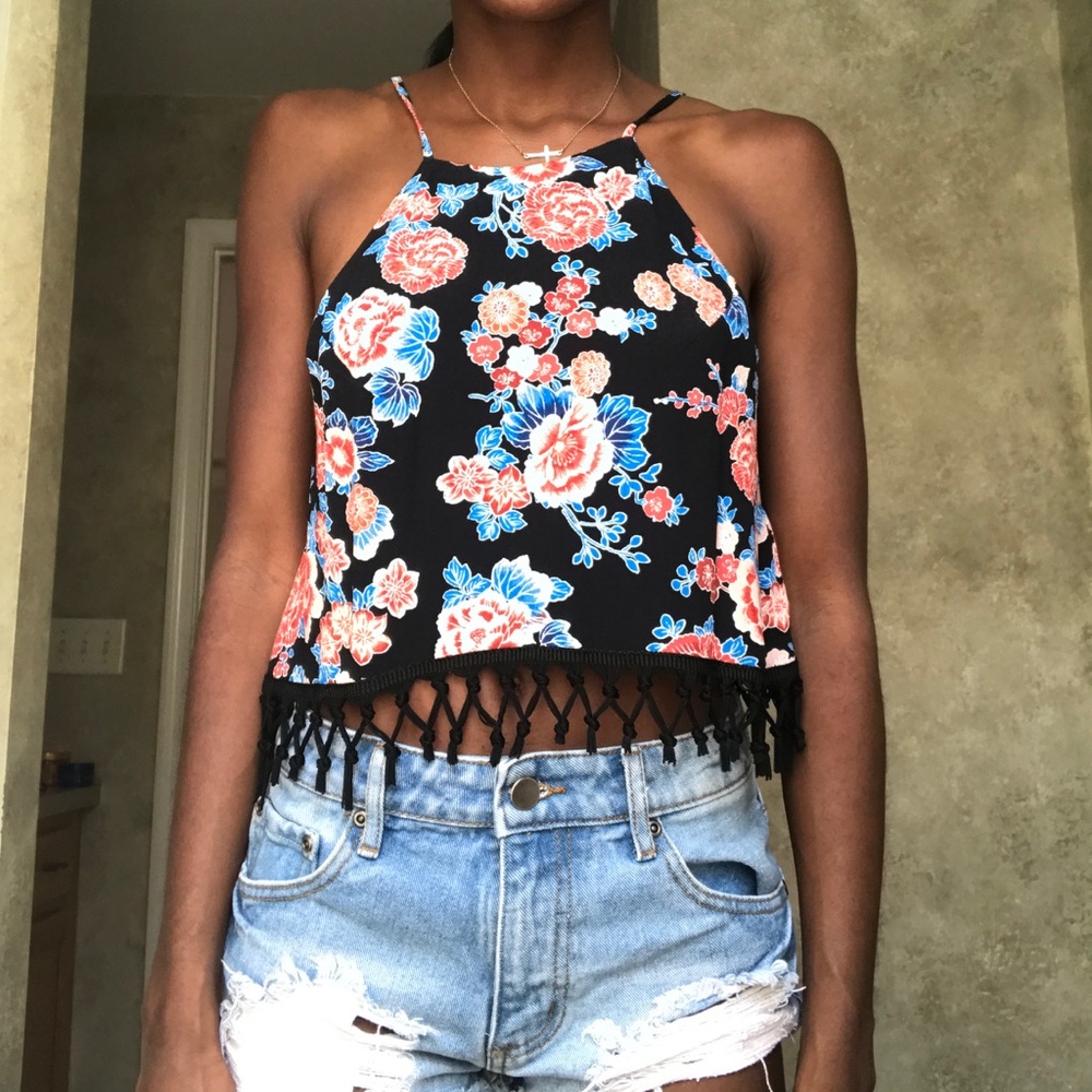 floral top