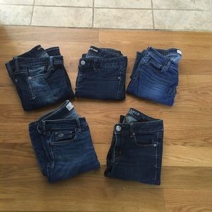 Jeans lot! 5 pairs. Fits size 4!
