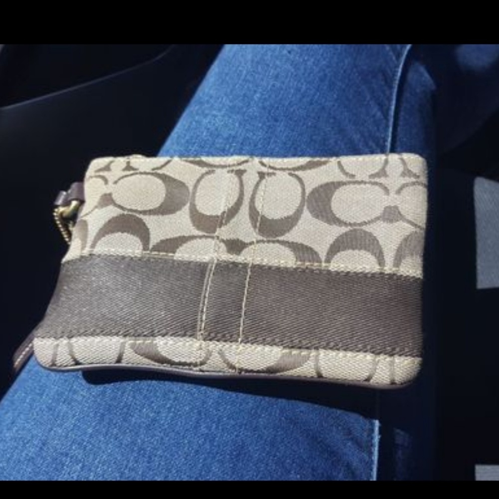 Coach wristlet
