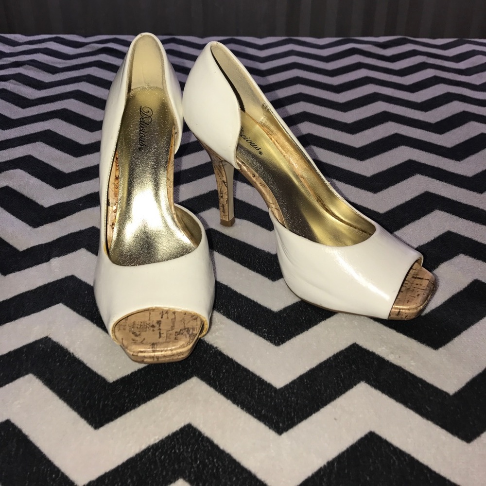 White heels