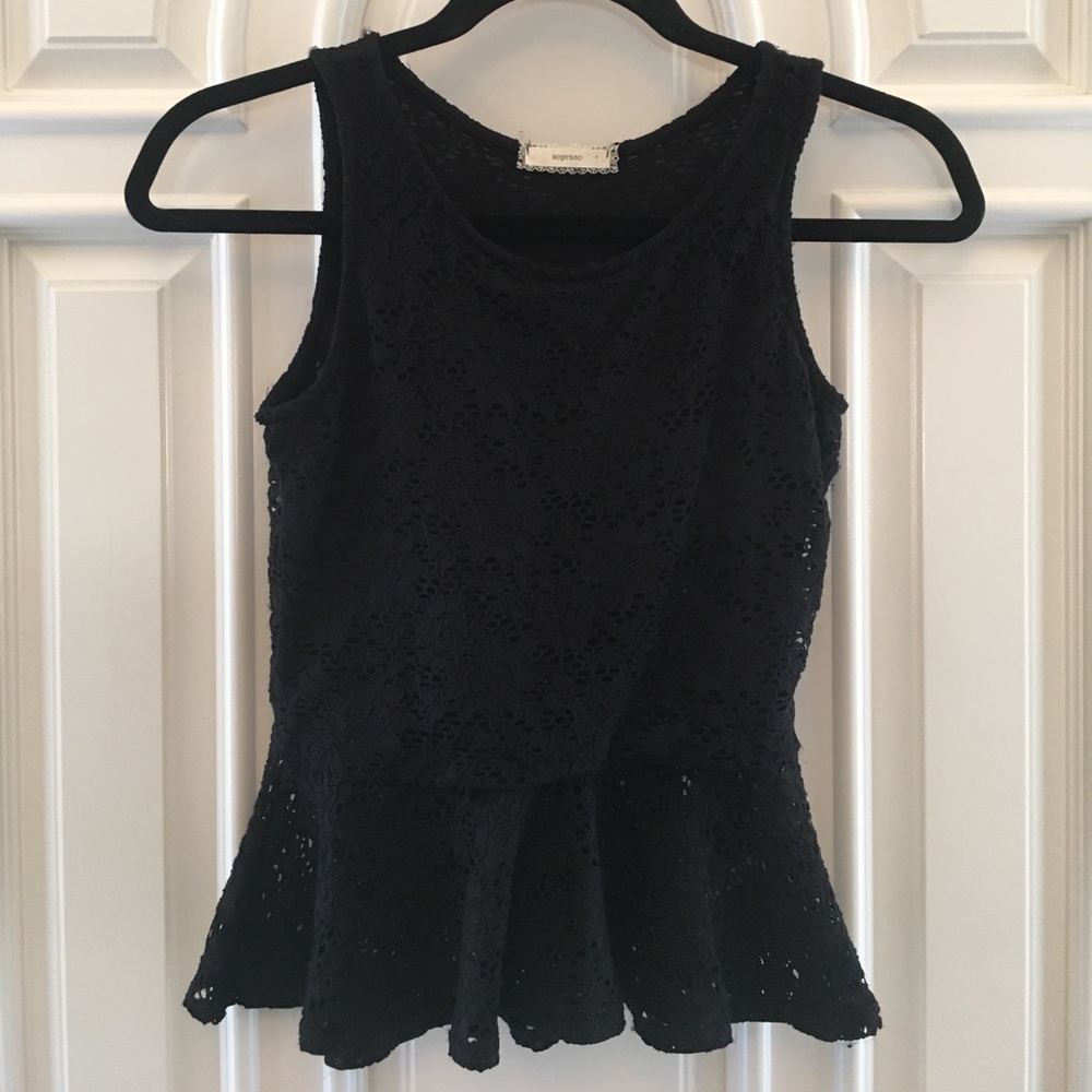 Soprano peplum tank