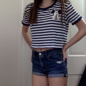Mickey Mouse Crop Top