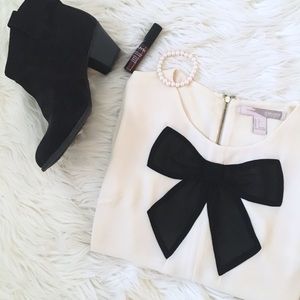 💄F21 Contemporary Bow Tank💄