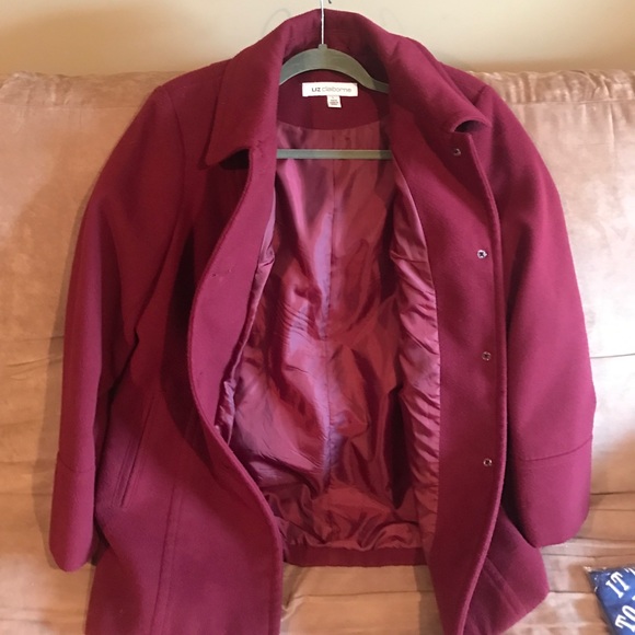 Liz Claiborne Women's Pea Coat - Picture 2 of 4