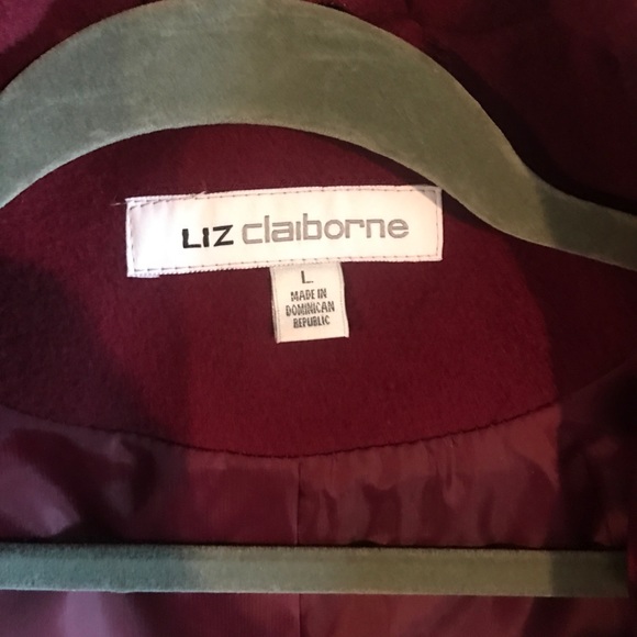 Liz Claiborne Women's Pea Coat - Picture 3 of 4