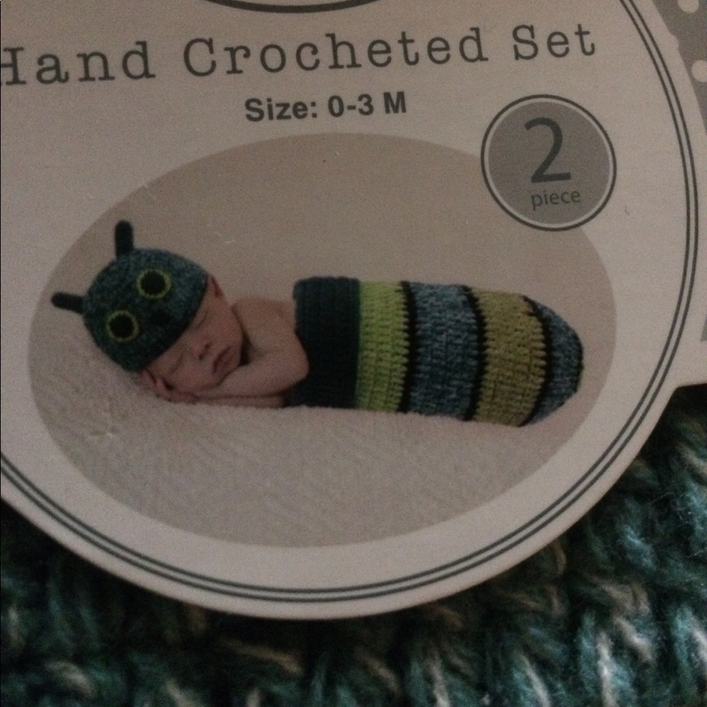 Cute Caterpillar Infant Picture Prop 🐛