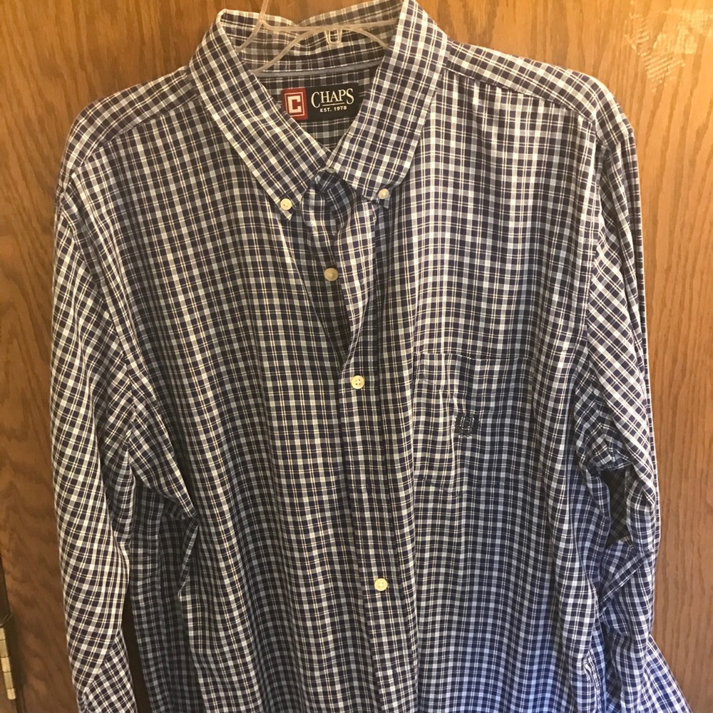 Chaps button down dress shirt