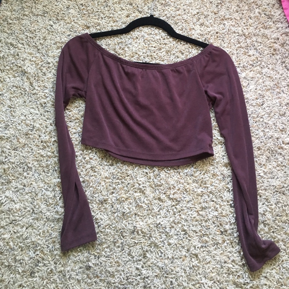 NWOT Windsor off the shoulder crop top
