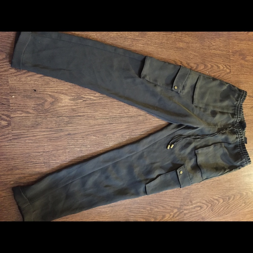 H&M Green Cargo Pants