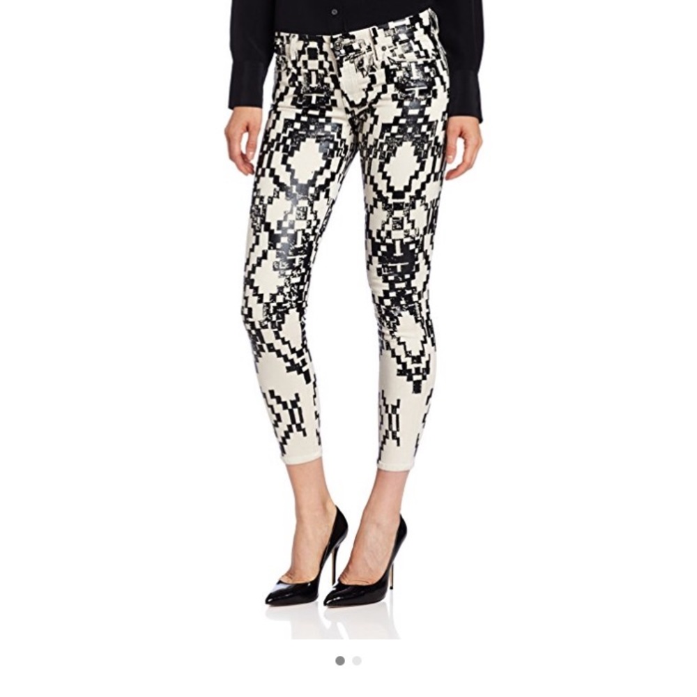 7 For All Mankind- Cropped Skinny Jean, 27