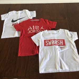 3 Nike T-shirts - size 2T