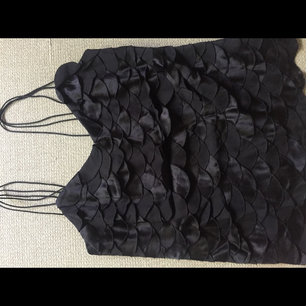 Ellen Tracy silk mermaid top sz 4