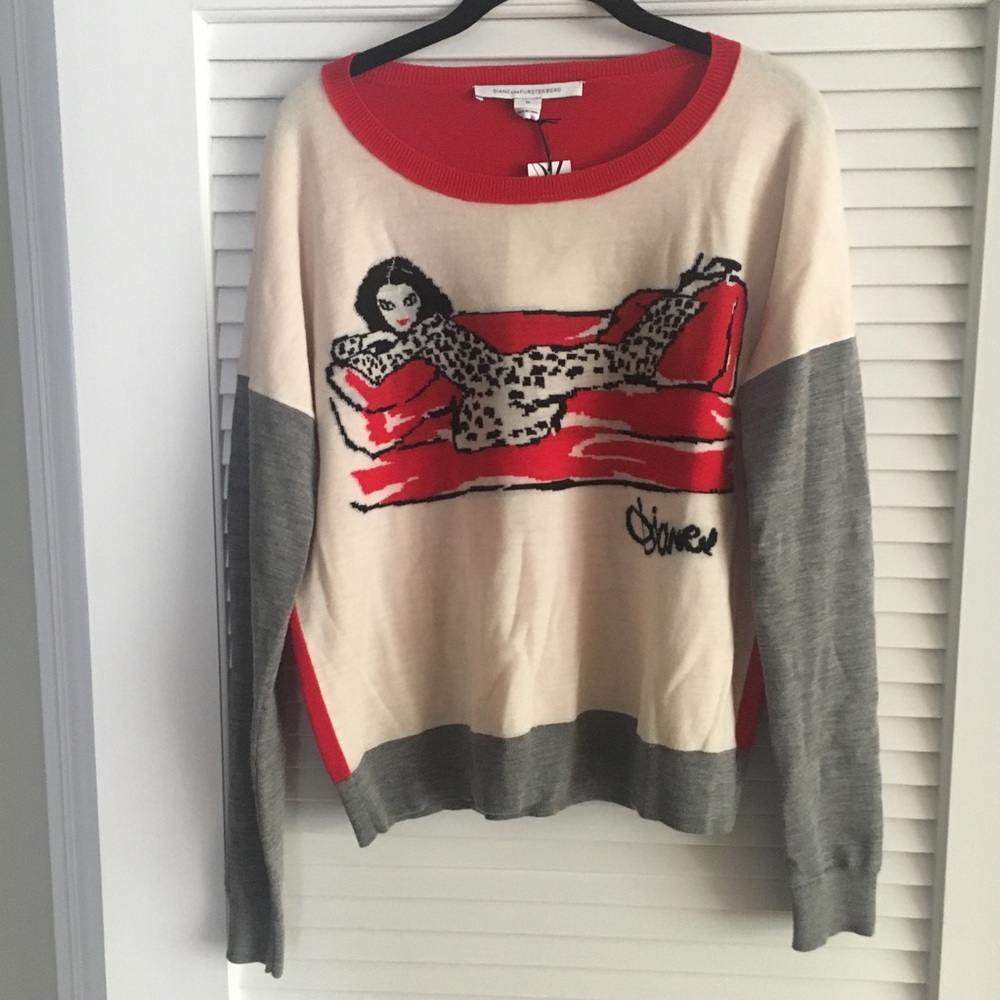 NWT DVF sweater