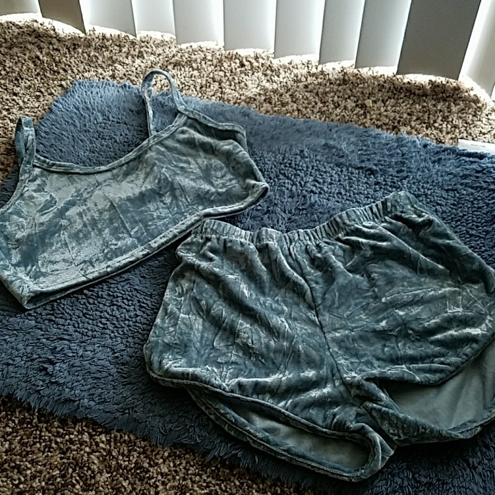 velvet dolphin shorts