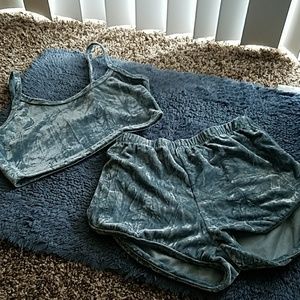 velvet dolphin shorts