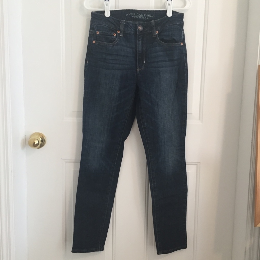 American Eagle high-rise skinny jeans