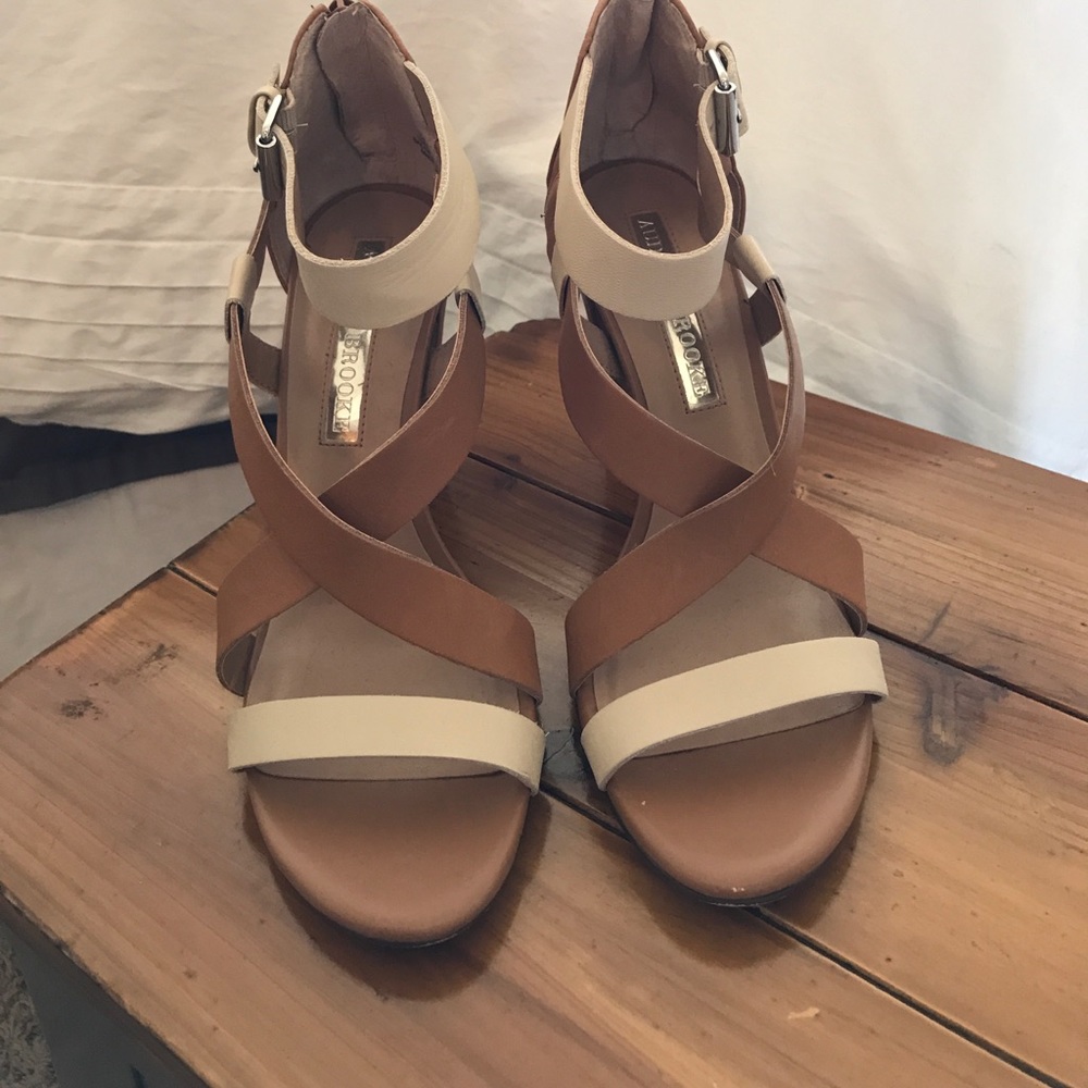 Audrey Brooke Strappy Heeled Sandals
